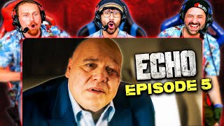 ECHO EPISODE 5 REACTION 1x05 Finale Breakdown amp Review  PostCredits amp Ending Explained  Kingpin [upl. by Stew]