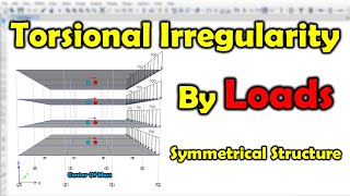 How Loading Can Cause Torsional Irregularity In Structures [upl. by Anear296]