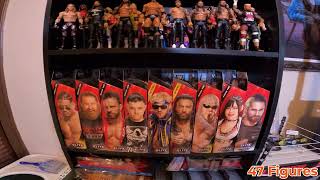 WWE Figure Room  Ultimate Edition 21 Figure Shipped [upl. by Amick]