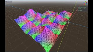 Diamond Square algorithm  Terrain generation using GDScript [upl. by Blayne]