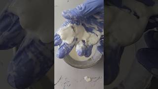 How to make oobleck 🔥 experiment scinceexperiment viralvideo shorts [upl. by Urbano]