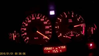 bmw e46 328i top speed 260kmh [upl. by Novy560]