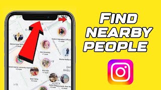 How To Find Nearby People On Instagram 2024 [upl. by Ajile978]