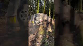 Nissan Patrol Y61 SWB OM606 Engine Offroad Lane Wales [upl. by Moberg]