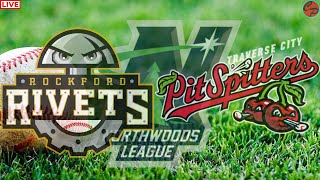 Rockford Rivets vs Traverse City Pit Spitters NorthWoods League Baseball Live Game Cast amp Chat [upl. by Gilford]