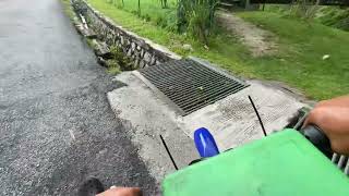 REVIEW DIRT BIKE 49CC  Road Speed Test KENA BELI [upl. by Ladnyc]