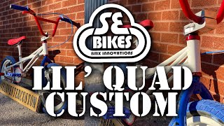 2018 SE BIKES CUSTOM LIL QUAD 16quot BMX  HARVESTER BIKES [upl. by Alana]