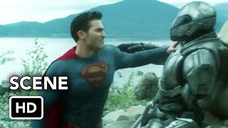 Superman amp Lois 1x12 quotSteel vs Supermanquot Fight Scene HD [upl. by Pernas]