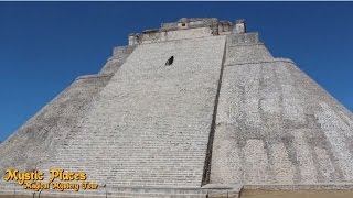 Uxmal Pyramid of the Magician amp Maya Ruins Mexico  Mystic Places [upl. by Joselow]