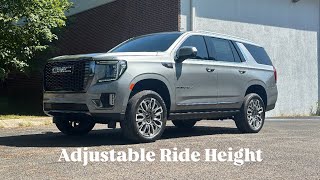 How To Adjust Your Ride Height on Your GMC Yukon Denali  Denali Ultimate [upl. by Wurst506]