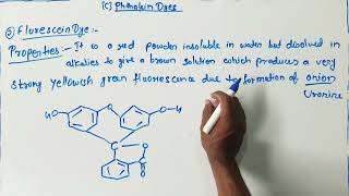 Fluorescein dye preparation amp properties bsc 3rd year [upl. by Enelrae]