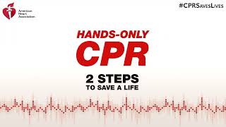 Hands Only CPR Video  Live Training Version [upl. by Chamberlin634]