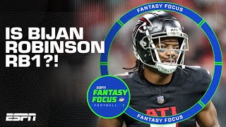 Is Bijan Robinson the BEST RB in Fantasy Football  Fantasy Focus 🏈 [upl. by Eelesor]