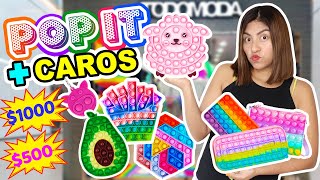 🌈COMPRANDO LOS POPIT MÁS CAROS DE LAS TIENDAS 🦄 ➡️ ¡GASTÉ MÁS DE MIL PESOS 🤑 CONNY MERLIN [upl. by Hilliary]