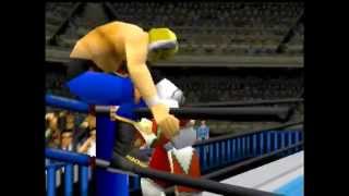 Shin Nihon Pro Wrestling Toukon Road  Intro N64Hardware [upl. by Eniamaj429]