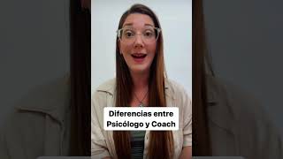 Psicólogo y coach Diferencias psicologia [upl. by Ahsyak]