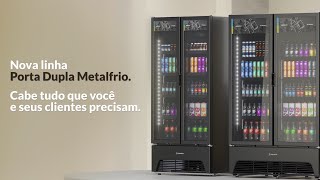 Nova linha Porta Dupla Metalfrio  VB70 e VBM3 [upl. by Greenfield554]