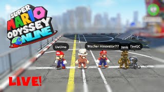 MARIO ODYSSEY HIDE N SEEK LIVE🔴 [upl. by Ainet691]