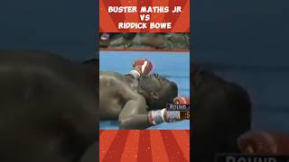 Riddick Bowe Vs Buster Mathis Jr  1994 boxing heavyweightboxer [upl. by Annaed]