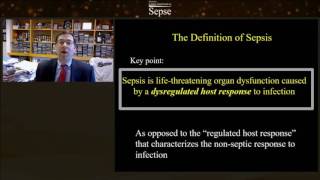 Webinar Sepsis 30  Getting a consensus Tradução simultânea PTBR [upl. by Ennoirb]