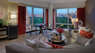 Central Park View Suite  Mandarin Oriental New York City [upl. by Auj]