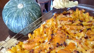 Tortiglioni gratinati zucca salsiccia [upl. by Ateuqahs]