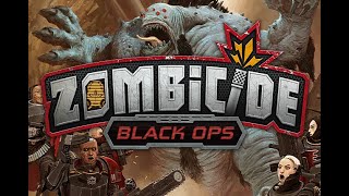 ZOMBICIDE Invader BLACK OPS Expansion set Unboxing [upl. by Allyce]