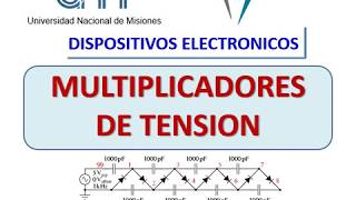 CIRCUITOS MULTIPLICADORES DE TENSION [upl. by Ssej]