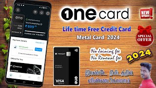 Onecard credit card apply  OneCard Credit Card 2024  details in Tamil 2024Tech and Technics [upl. by Ssilb]