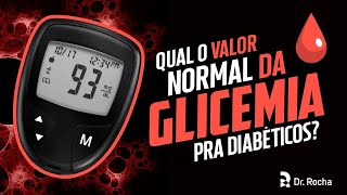 Qual o Valor Normal da Glicemia Pra Diabéticos🤔 [upl. by Allx]