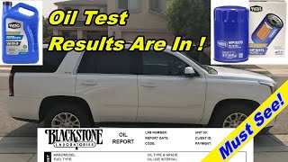 2016 GMC Yukon Blackstone Lab Oil Analysis 0w20 Supertech Oil Supertech MP10575 Oil Filter [upl. by Edette]