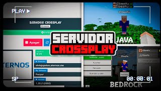 Crear Tu Propio Servidor Crossplay para Minecraft java y Bedrock en Aternos en 2024 [upl. by Timrek]