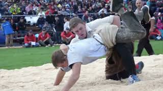 Remo Käser gewinnt Eidgenössischer Nachwuchsschwingertag ENST 2012 in HasleEntlebuch [upl. by Alahs609]