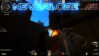 CS2 HvH  rage highlights 84  ft Neverlosecc [upl. by Maurili]