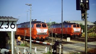 1990 Bahnübergang Westerland Handschranke Königskamp [upl. by Haymes568]