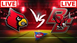 Louisville vs Boston College LIVE  NCAAF Week 9  College Football Live 2024 [upl. by Silas]