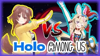 Korone VS Polka Hilarious Argument During Among Us Collab [upl. by Eivlys]