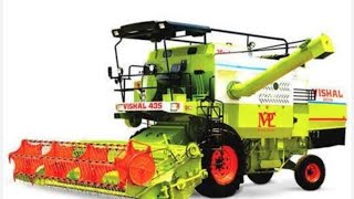 vishal 435 new model 2024  vishal 435 combine harvester [upl. by Gennaro120]