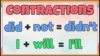 Contractions for Kids [upl. by Frayne624]