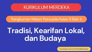 Kurikulum Merdeka Rangkuman Pancasila Kelas 9 BAB 4 [upl. by Etnuhs]