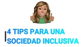 ¿QUE ES INCLUSION ¿QUE ES UNA SOCIEDAD INCLUSIVA [upl. by Spiro]