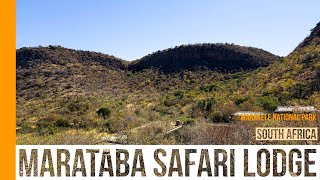 Marataba Mountain Lodge  4K  Marakele National Park  South Africa [upl. by Nhguaval337]