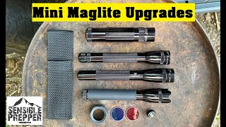 Mini Maglite AA LED Conversions and Cool Upgrades [upl. by Edee768]