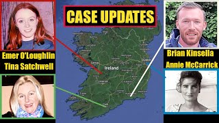 CASE UPDATES ANNIE McCARRICK  TINA SATCHWELL  BRIAN KINSELLA  EMER OLOUGHLIN  Radio Espial E45 [upl. by Zolner94]