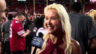 Brock Purdys mom speaks out on her sons NFC title win and Super Bowl bound 49ers [upl. by Aikar84]