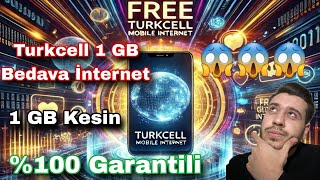 BEDAVA İNTERNET TURKCELL [upl. by Anaidni212]