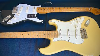 Fender Vintera II 50s vs Fender Player Stratocaster [upl. by Sadella]