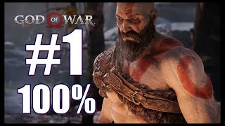 God of War The Wildwoods 100 Walkthrough and Collectibles Part 1 PS4 Pro 1080p 60fps [upl. by Marie-Ann]