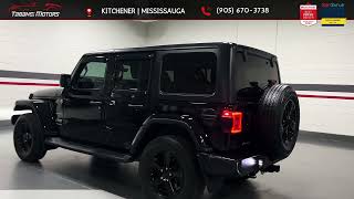 2021 JEEP WRANGLER SAHARA UNLIMITED 44425 KMs Stock 15678F [upl. by Naitsirt972]