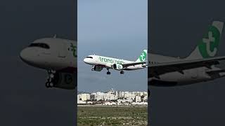 Transavia A320N from Paris Orly faroairport aviation [upl. by Ahsatan]